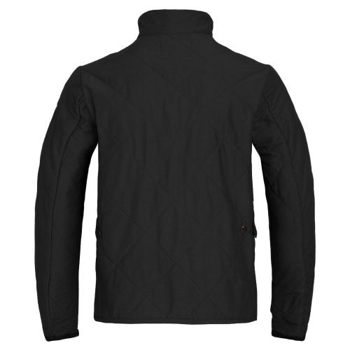 QuiltedJacket Solid Black 3